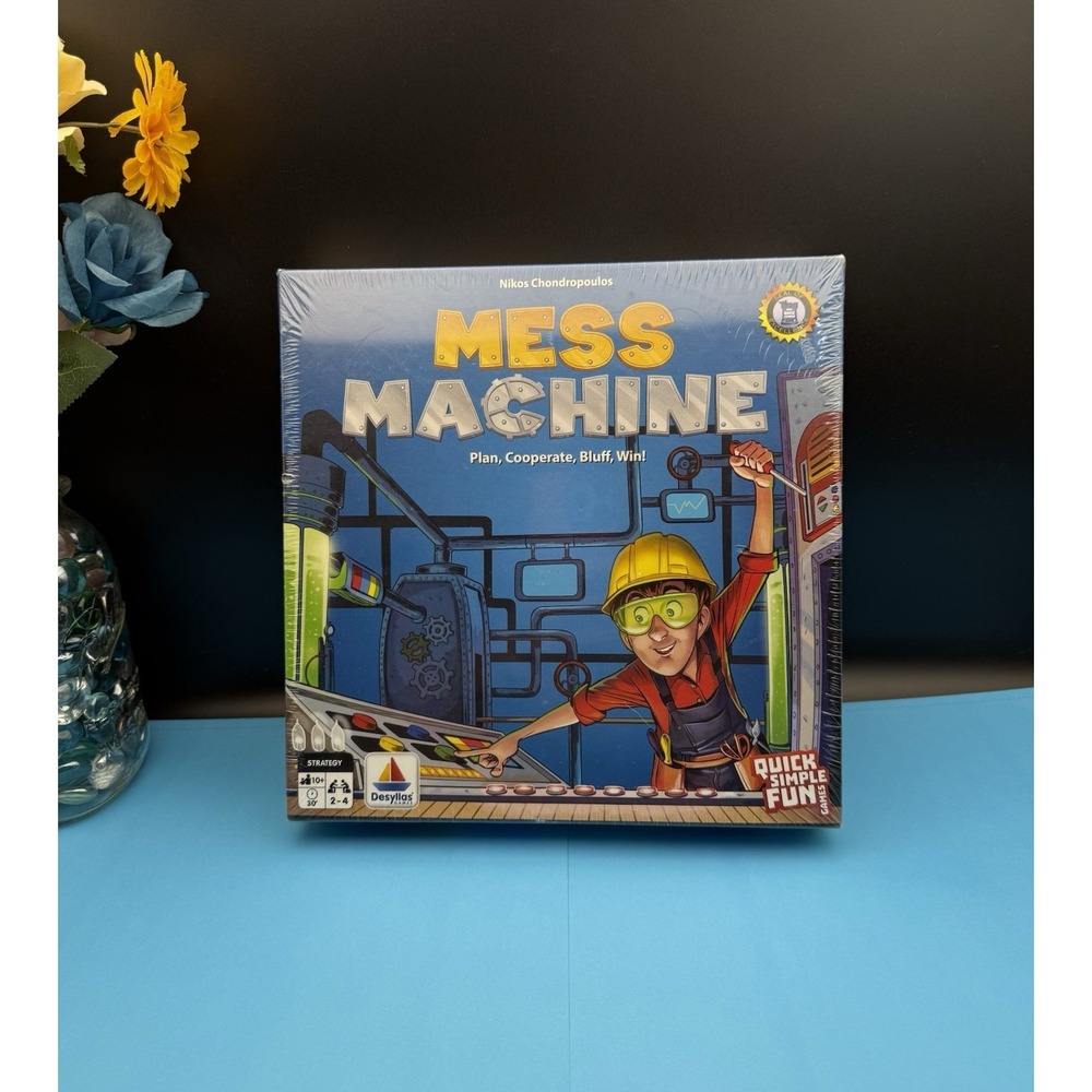 Mess Machine - Quick‎ Simple Fun Games Board Game Brand New Sealed!